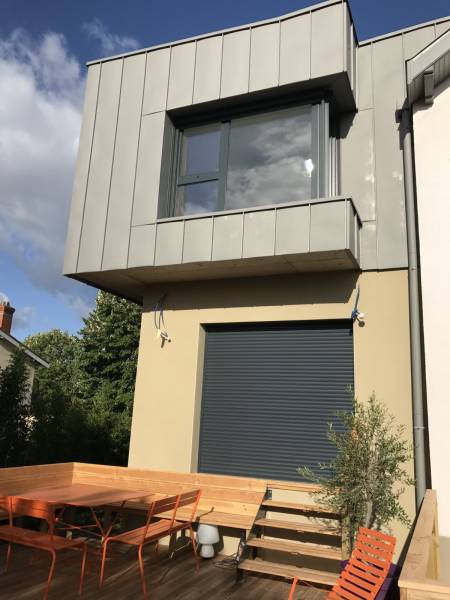 Réalisation de A à Z d'une maison neuve contemporaine dans l'ouest lyonnais