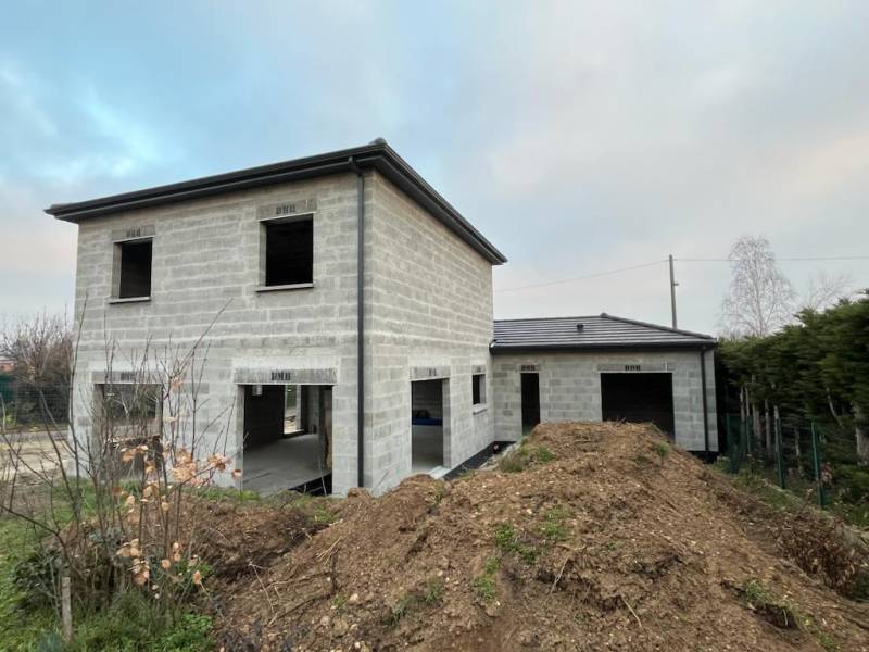 Etapes de construction d'une maison individuelle à Irigny